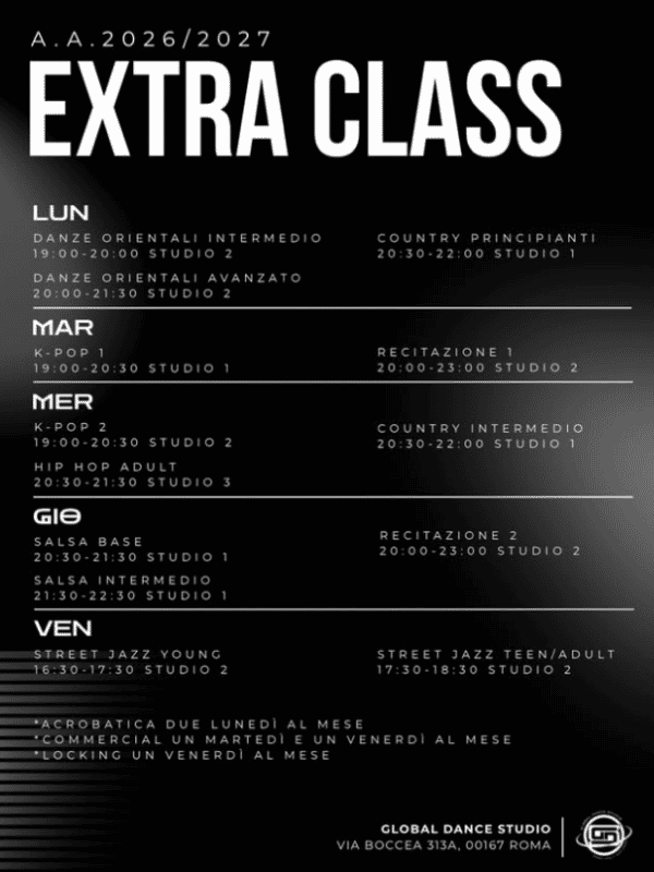 GDS_Orari_Extra_Classes